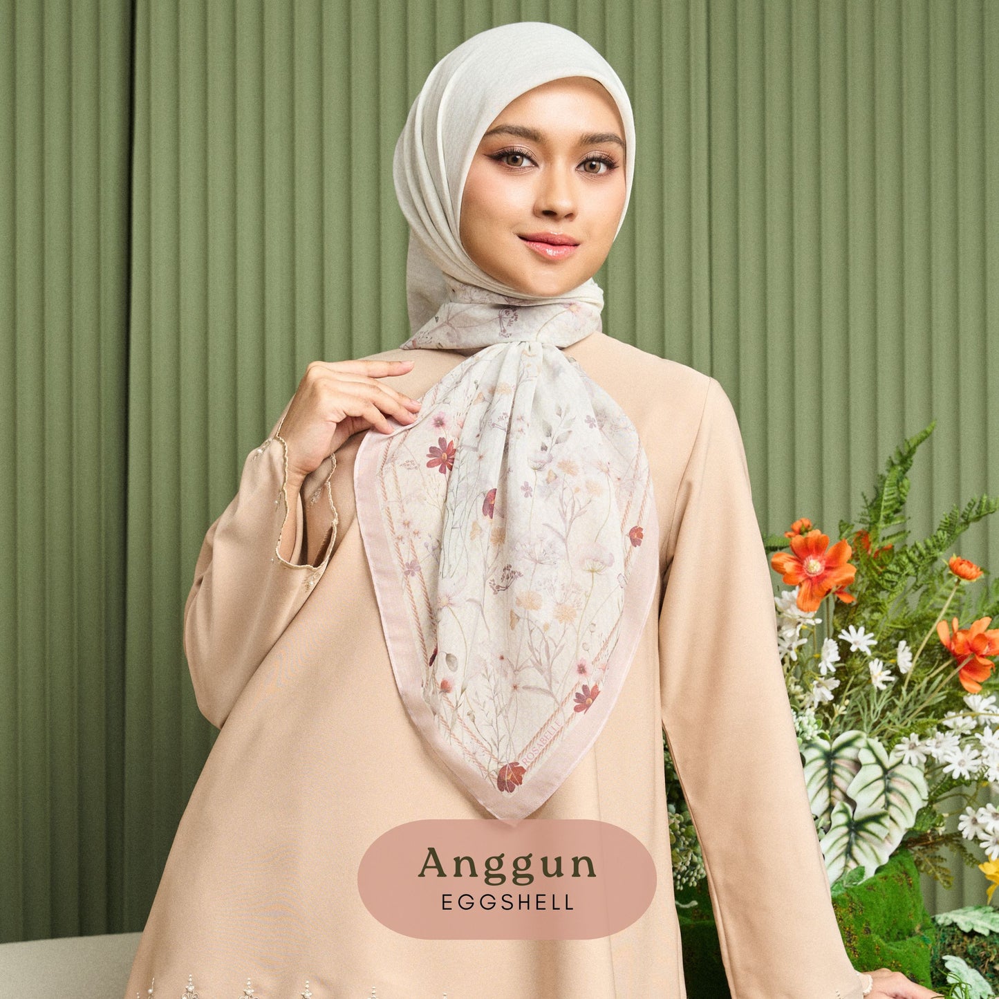 Rosabelle.ph x Marshmallowscarf.ph Freestyle Square Hijab
