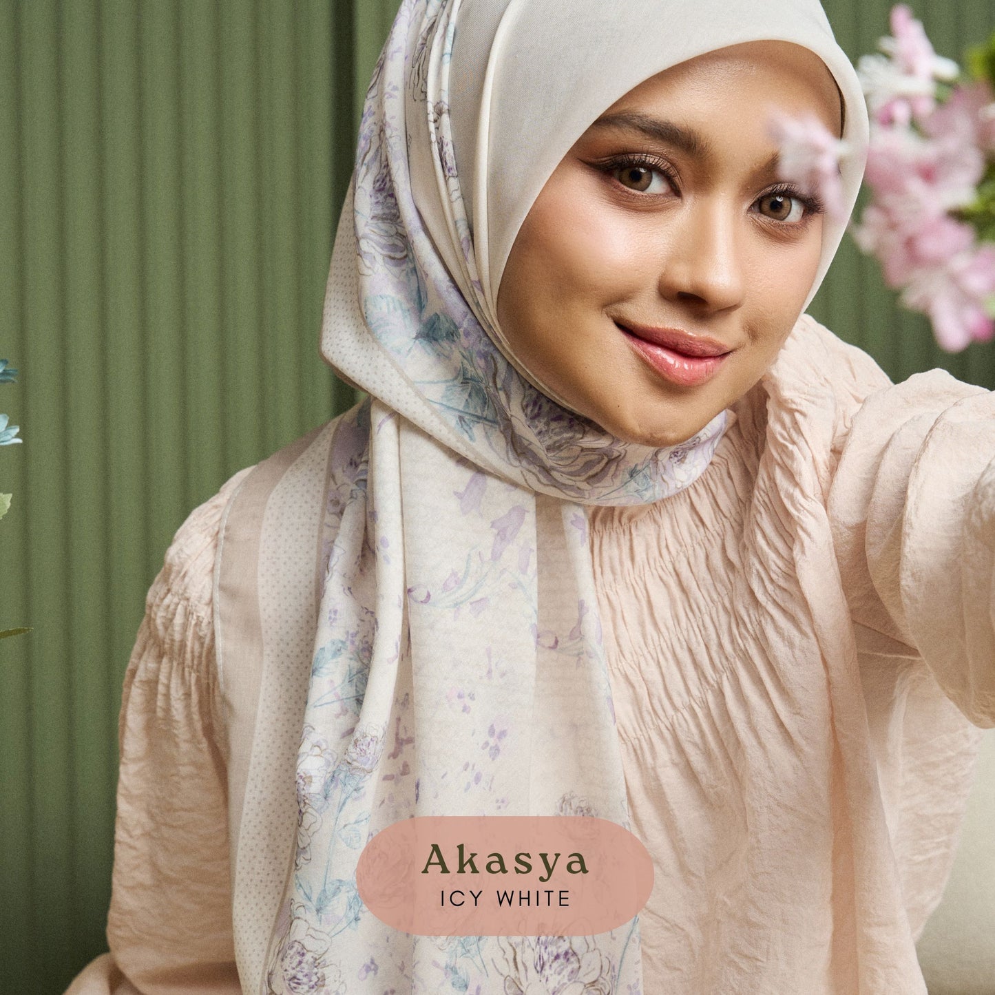 Rosabelle.ph x Marshmallowscarf.ph Freestyle Square Hijab