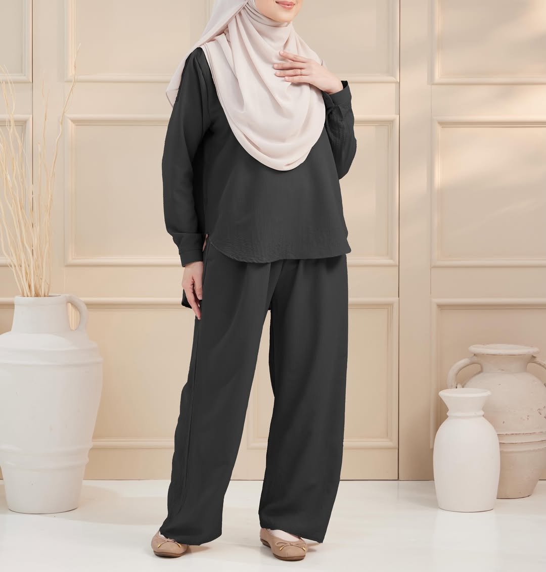 Calme Co Ords (Blouse and Pants)