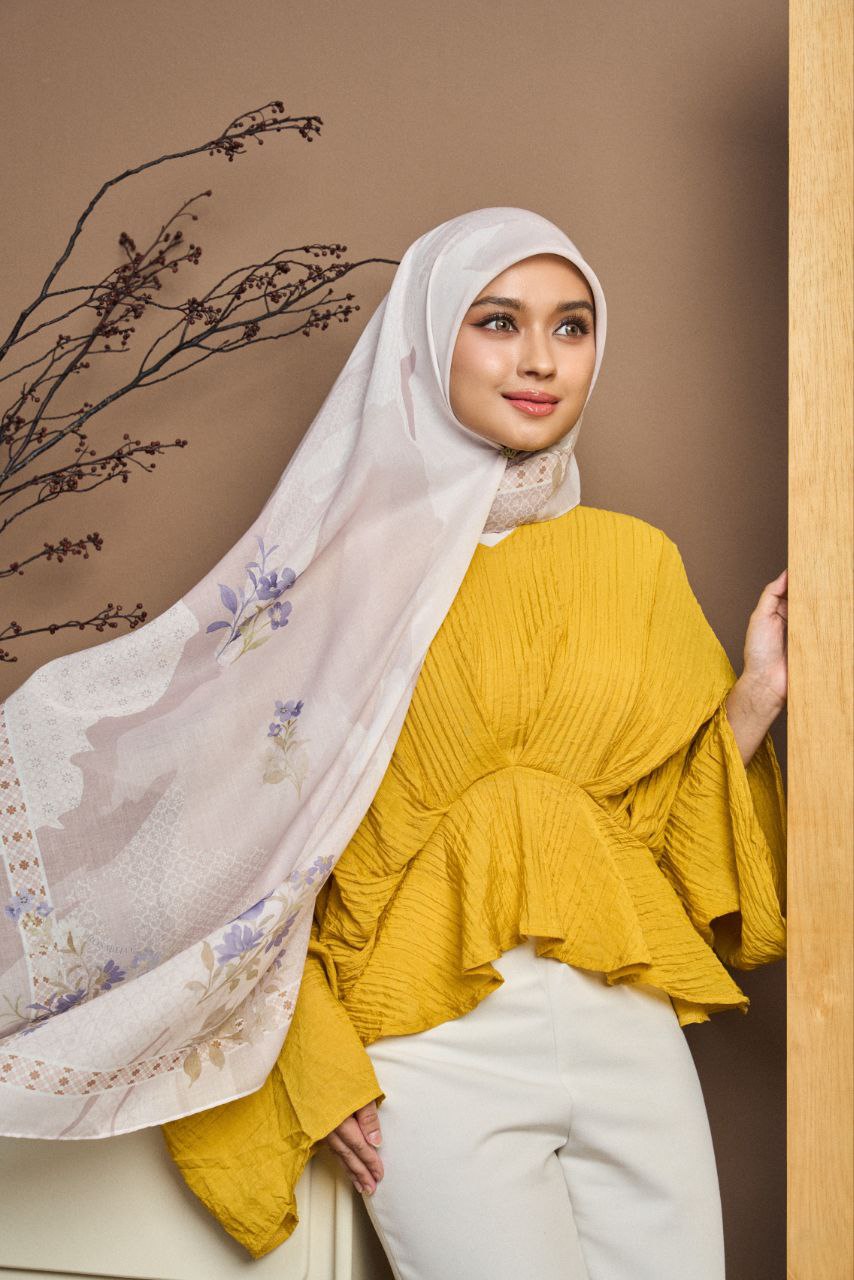 Rosabelle.ph x Marshmallowscarf.ph Freestyle Square Hijab