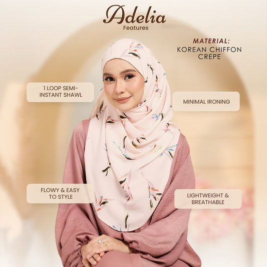 Adelia Printed Semi-Instant, One-loop