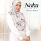 Nuha Printed - with chin cover instant hijab