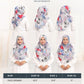 Nuha Printed - with chin cover instant hijab