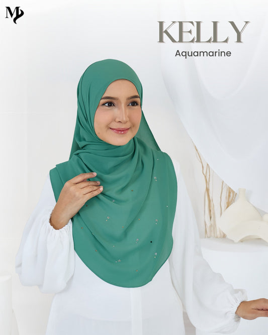 Kelly (single-layer bawal) with beads