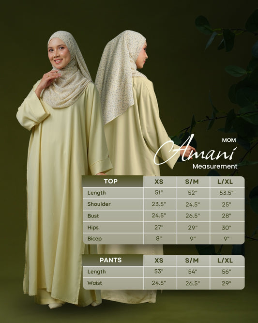 Amani Moms Dress Terno (Dress & Pants)