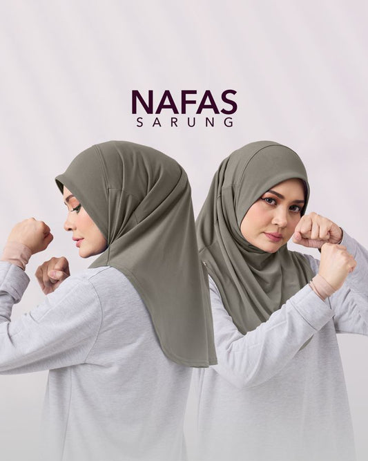 NAFAS SARUNG - Premium Instant Sports Hijab