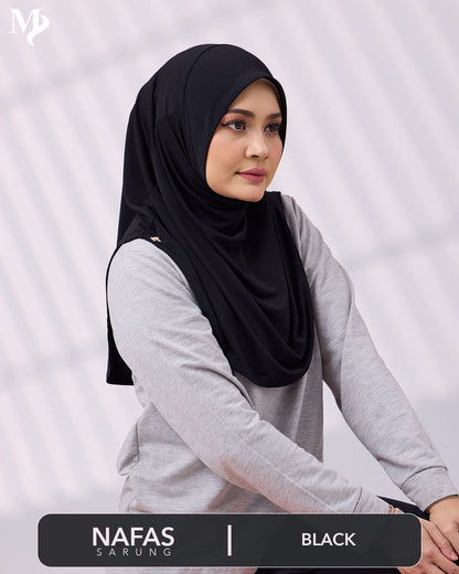 NAFAS SARUNG - Premium Instant Sports Hijab