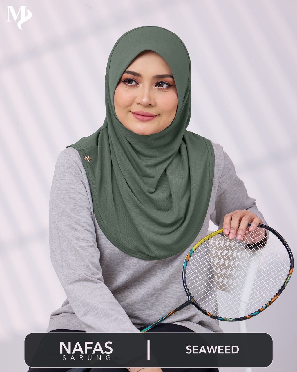 NAFAS SARUNG - Premium Instant Sports Hijab