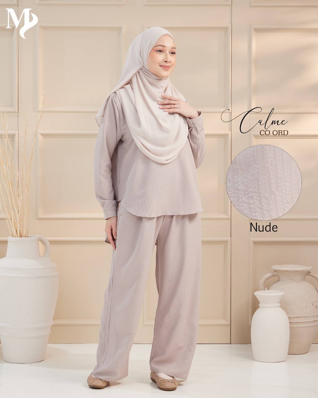 Calme Co Ords (Blouse and Pants)