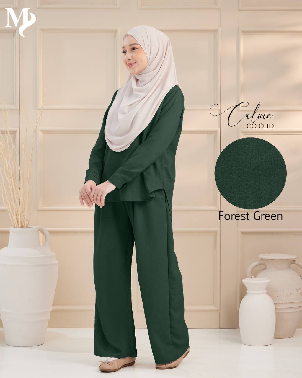 Calme Co Ords (Blouse and Pants)