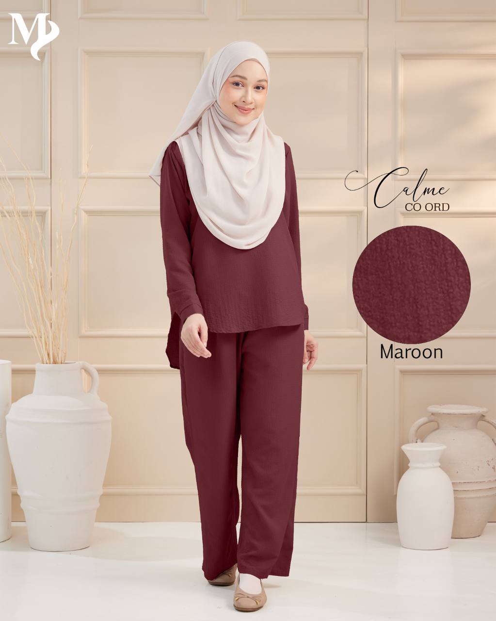 Calme Co Ords (Blouse and Pants)