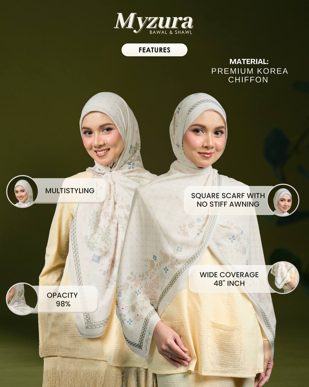 Myzura Shawl